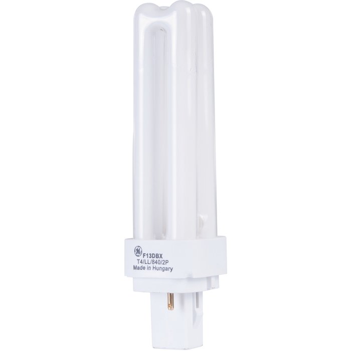 Ampoule Biax D - 2 broches - G24 - 13 W - 3000 k - General electric-1