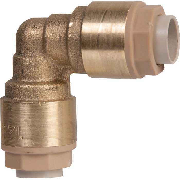 Raccord coudé égal - Laiton - Femelle-1