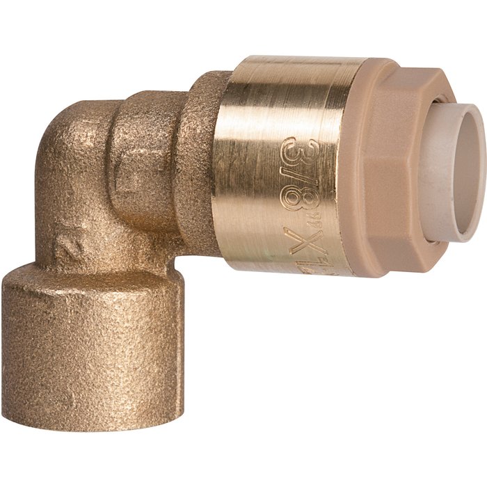 Raccord coudé - Laiton - Femelle-1