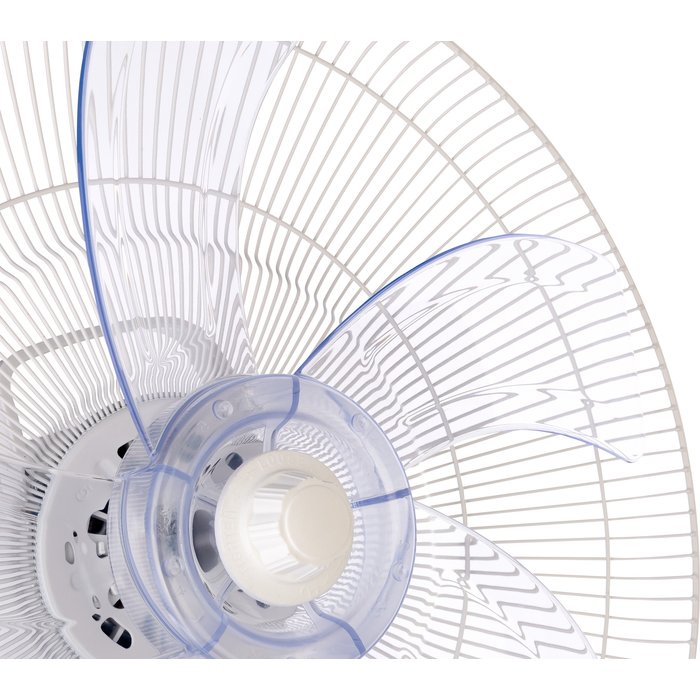 Ventilateur sur pied silencieux - Silenzio - VARMA - Ø 40 cm - H. max 130 cm - 35 W - 12 vitesses - Blanc-3