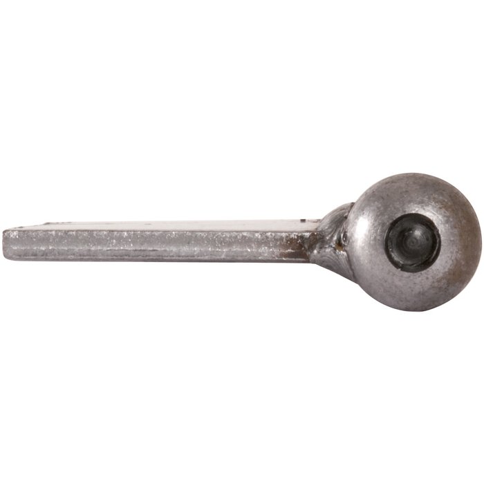 Paumelle à souder - 100 mm - Noeud plat - Clemenson-2