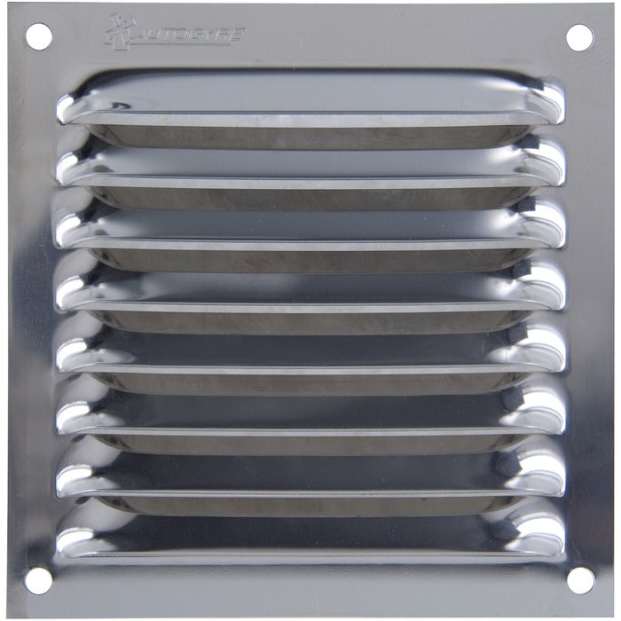 Grille d'aération inox - 100 x 300 mm - Autogyre-1