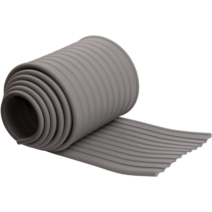 Joint anti-pince doigts gris coupe feu - 2000 x 235 mm - Jung-1