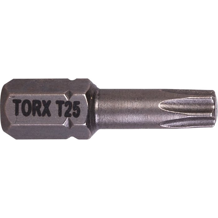 Embout Trempe extra dure Torx T25 - 25 mm - Riss
