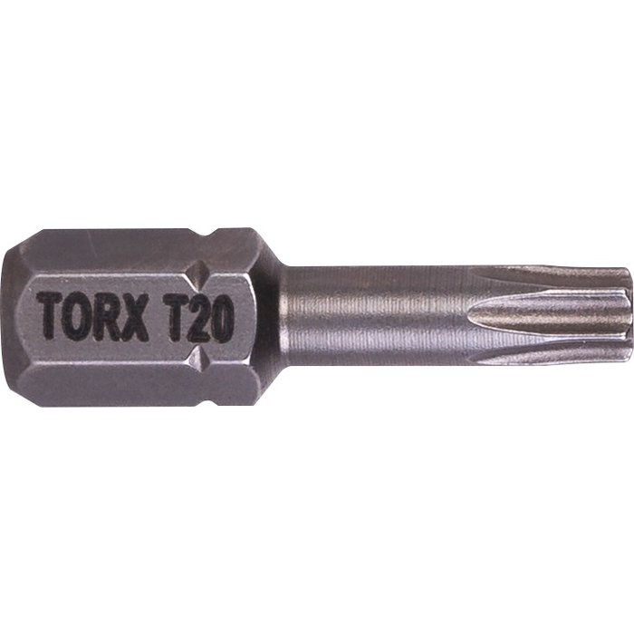 Embout Trempe extra dure Torx T20 - 25 mm - Riss