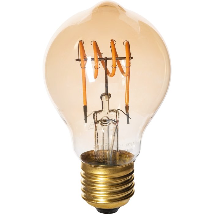 Ampoule LED standard - Déco - P60 - Aric - E27 - 3,5 W - 190 lm - 2200 K - Dimmable-1