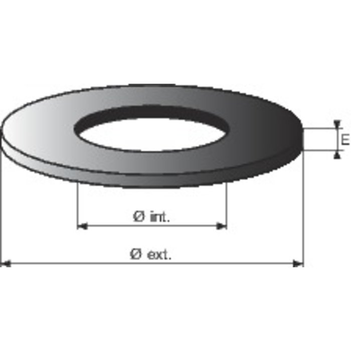 Joint de soupape - 100 x 50 x 6 mm - Nord Picardie Joints-1