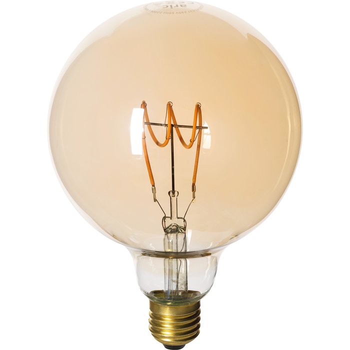 Ampoule LED globe à filament - Amber - Culot E27-1