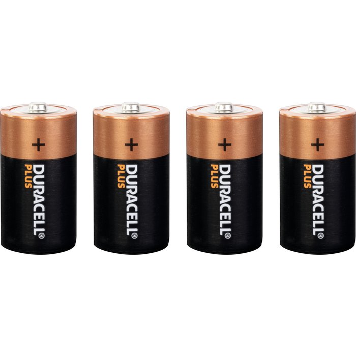 Duracell Piles Plus Power C - Blister de 4 - Rendement énergétique élevé et économique - Alcaline-1