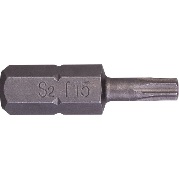Embout Trempe dure Torx T15 - 25 mm - Riss-1