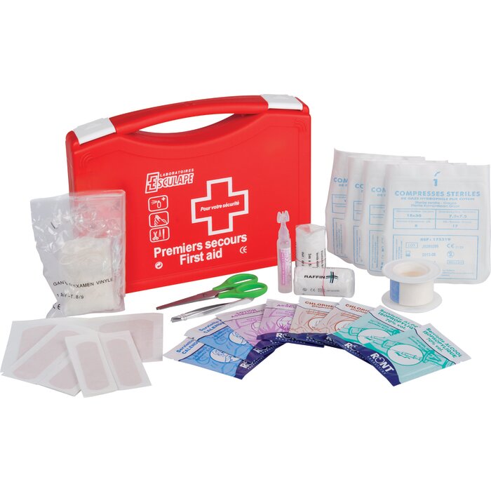 Coffret premiers soins 2 personnes - Laboratoires Esculape-2