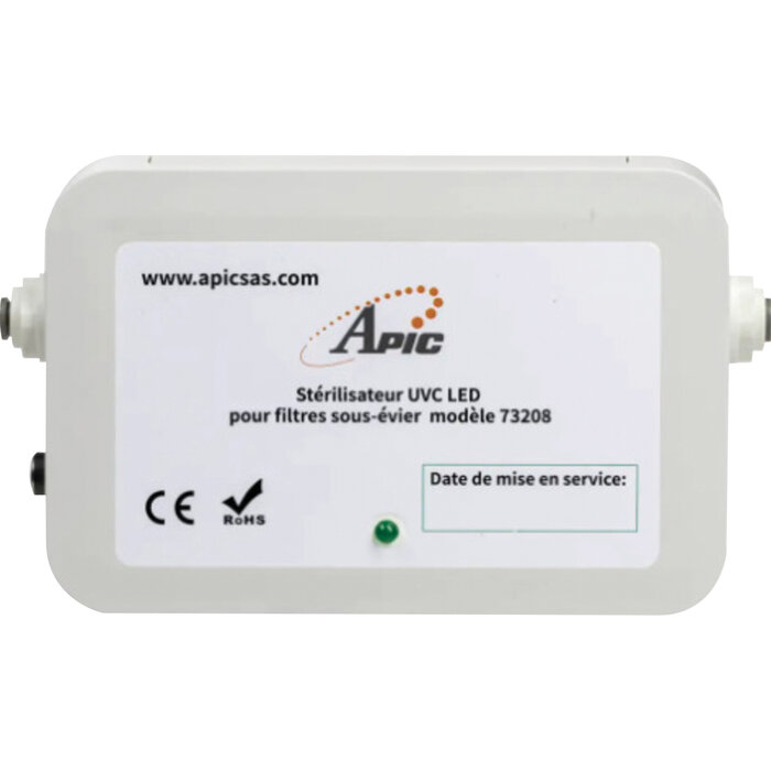 Stérilisateur UVC LED sous-évier – FLUID’O – 3 L/min – 1/4"-1