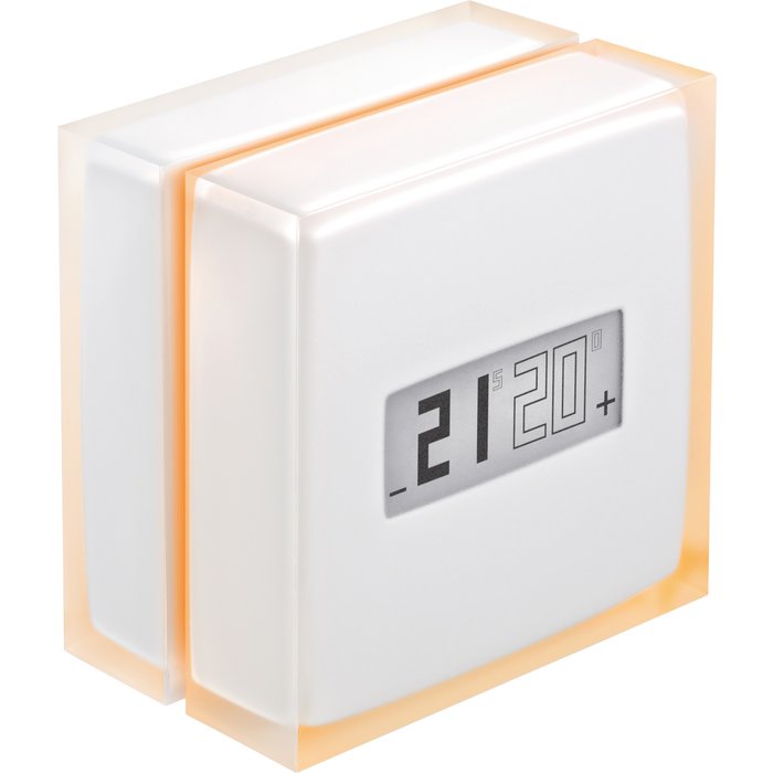 Thermostat intelligent Netatmo Legrand - Connectable - Pour connecter chaudières et pompes à chaleur