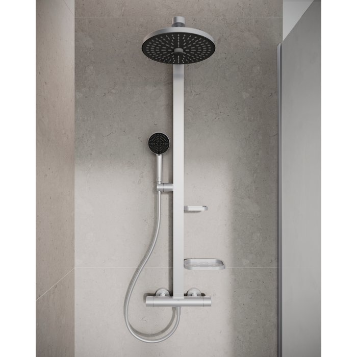 Colonne de douche - Alu+ - IDEAL STANDARD - Jets multiples -6