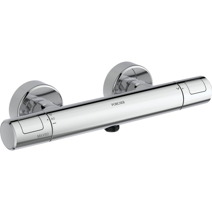 Mitigeur douche thermostatique - PORCHER - Olyos II - l. 315 mm-1
