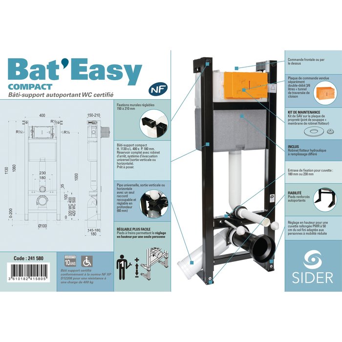 Bâti-support - SIDER - Bat'Easy compact-3