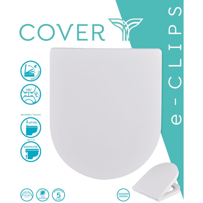 Abattant WC - Cover - ODYSSEA - 42,5 x 37 cm-8