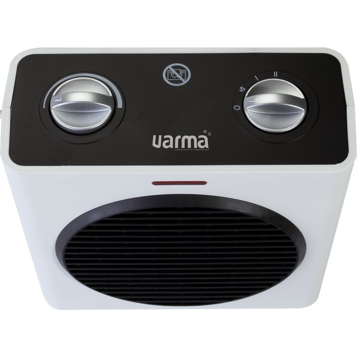 Radiateur soufflant mobile - Alsten - Varma - 2000 W - Avec ventilation froide - Blanc et noir-3