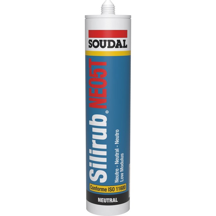 Mastic pour joints de raccordement - SOUDAL - Silirub NEO5 - 300 ML-1