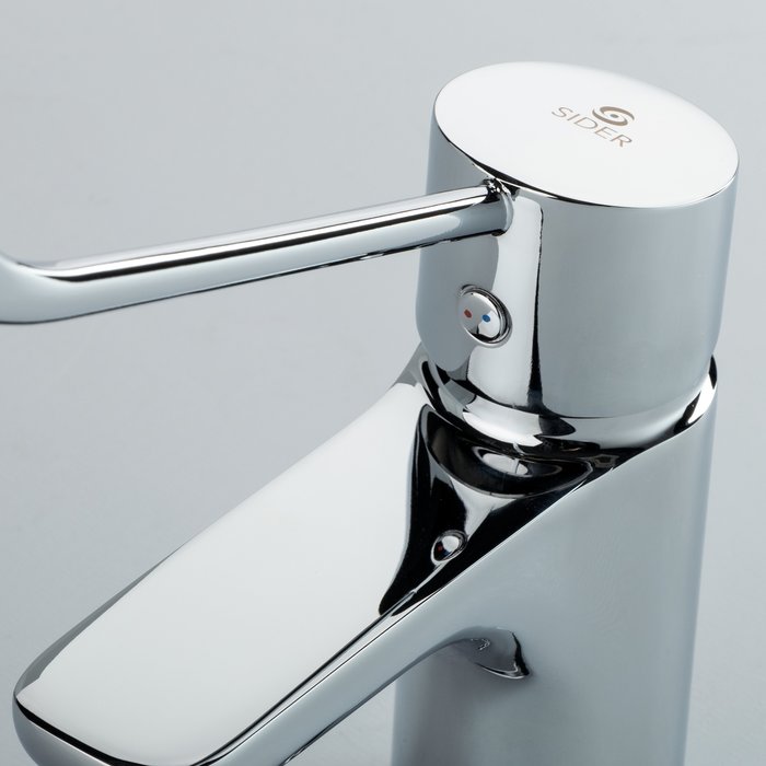 Mitigeur lavabo Serenity manette PMR coudée Sider - Sans tirette-3