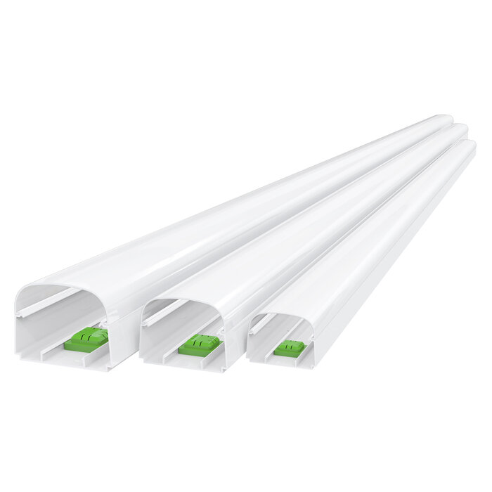 Goulotte standard - Optima T - TECNOSYSTEMI - L 2 m x l 100 mm x h 66 mm - Vendu par 8-1