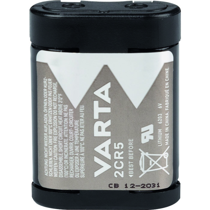 Pile lithium - 2CR5 - 6V - Varta-1
