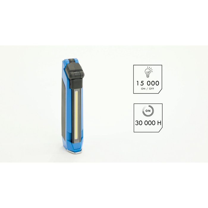 Baladeuse LED - Vig - Dhome - 5 W - 500 lm - 5000 K - IP54 - Rechargeable - Vendu par 2-10