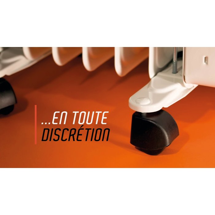 Radiateur bain d'huile - VARMA - Ingaro - Blanc - 2000W-7
