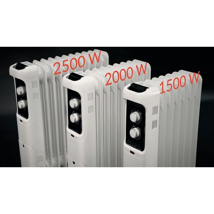 Radiateur bain d'huile - VARMA - Ingaro - Blanc - 2000W-14