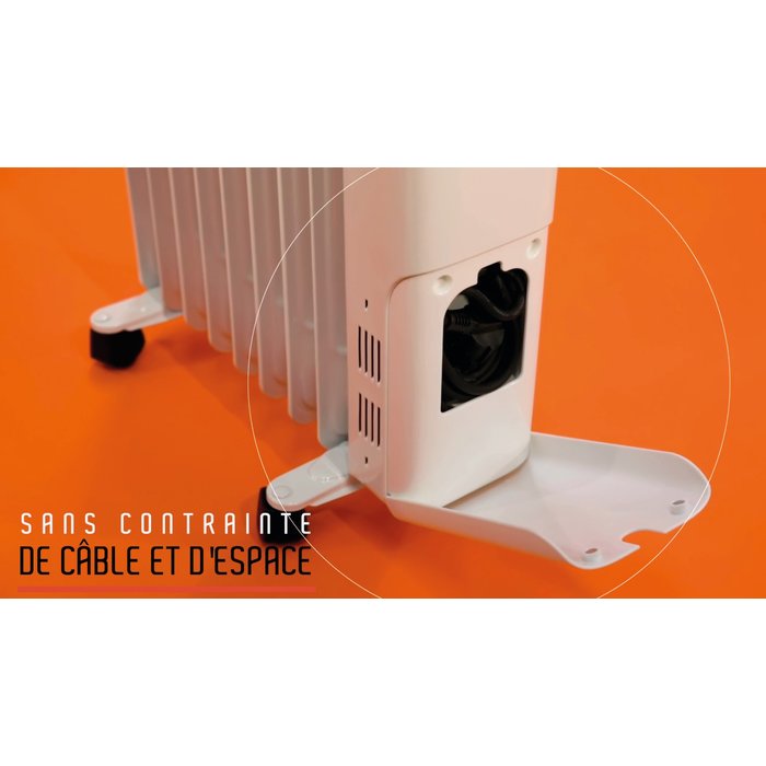 Radiateur bain d'huile - VARMA - Ingaro - Blanc - 2000W-8
