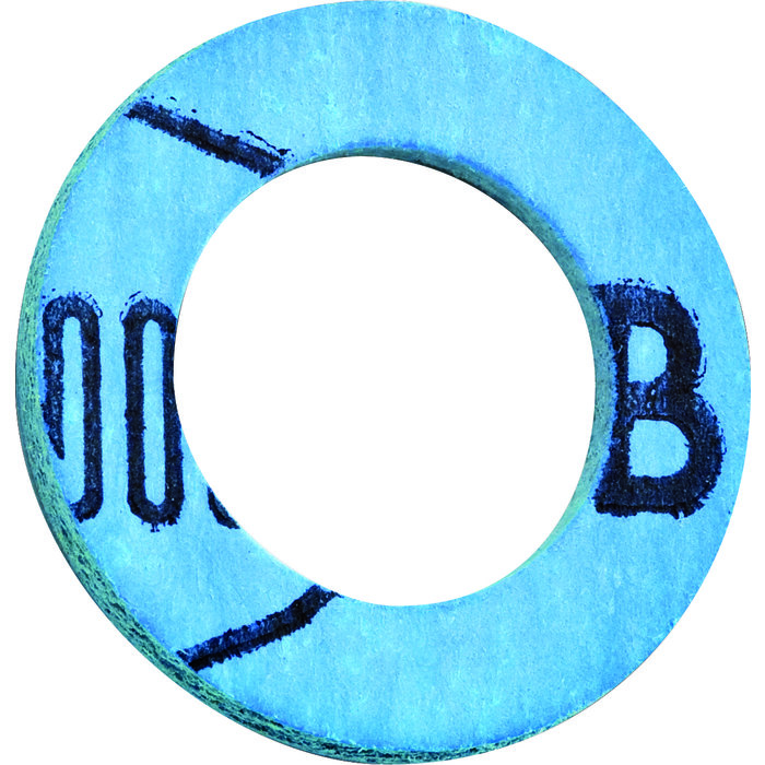 Sachets de 100 joints fibres - Riquier - Bleu - 3/4" - Ep 2 mm