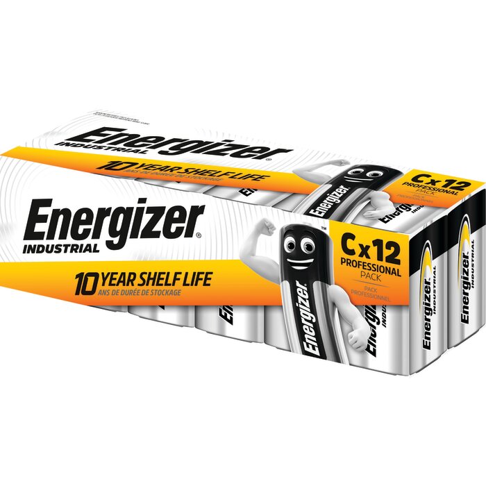 Pile alcaline – ENERGIZER – C/LR14 – 1,5 V – Industrial – Pack x12-2