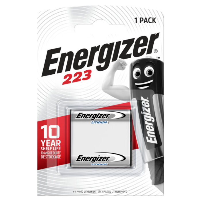 Pile lithium – ENERGIZER – 223/CR-P2 – 6 V – Vendu par 1-1
