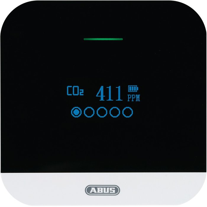Détecteur de CO² indicateur d'air intérieur AirSecure CO2WM110 - Abus 