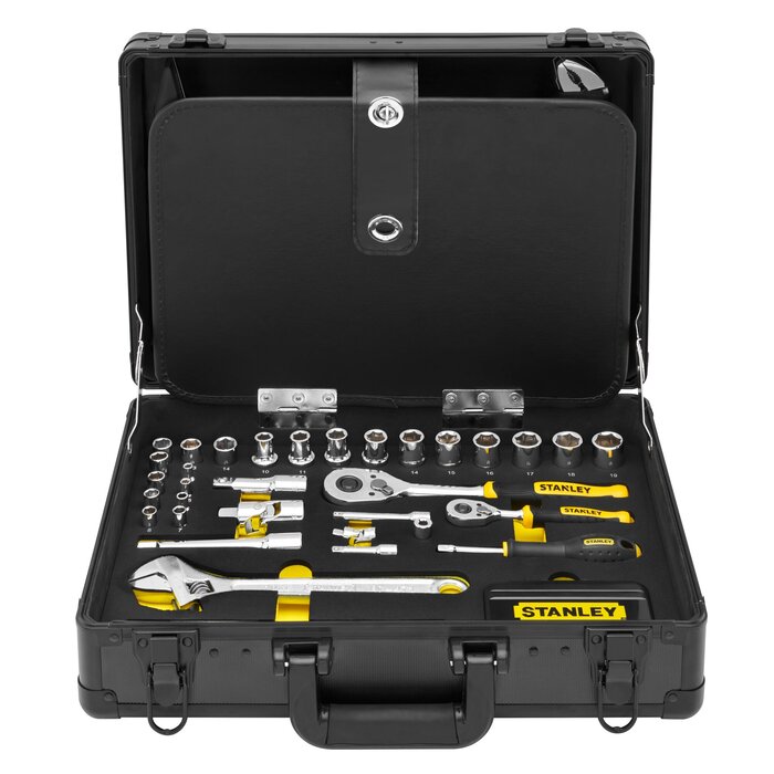 Valise de maintenance 119 pièces – STANLEY – Coffret complet outillage professionnel-1