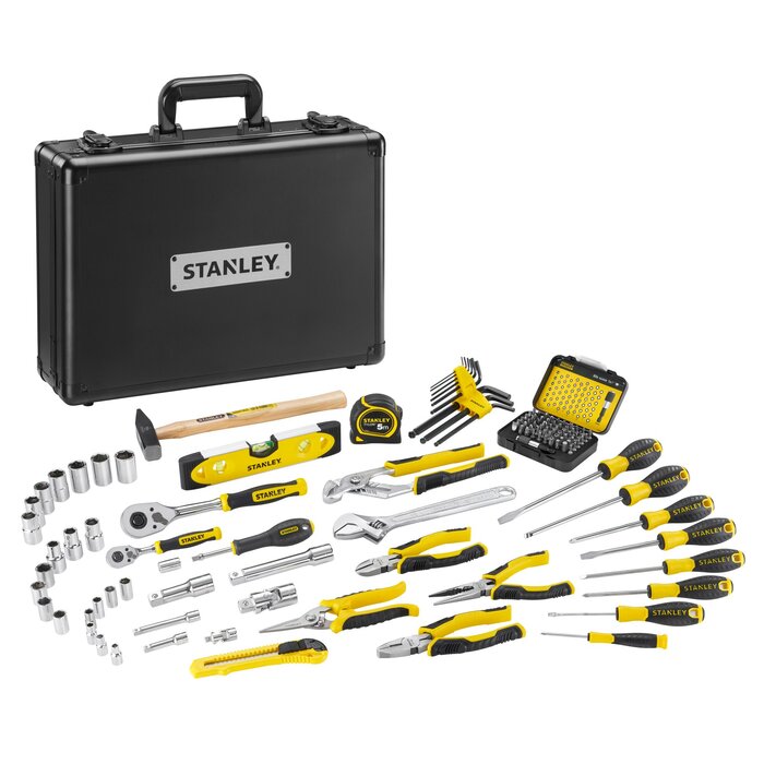 Valise de maintenance 119 pièces – STANLEY – Coffret complet outillage professionnel-2