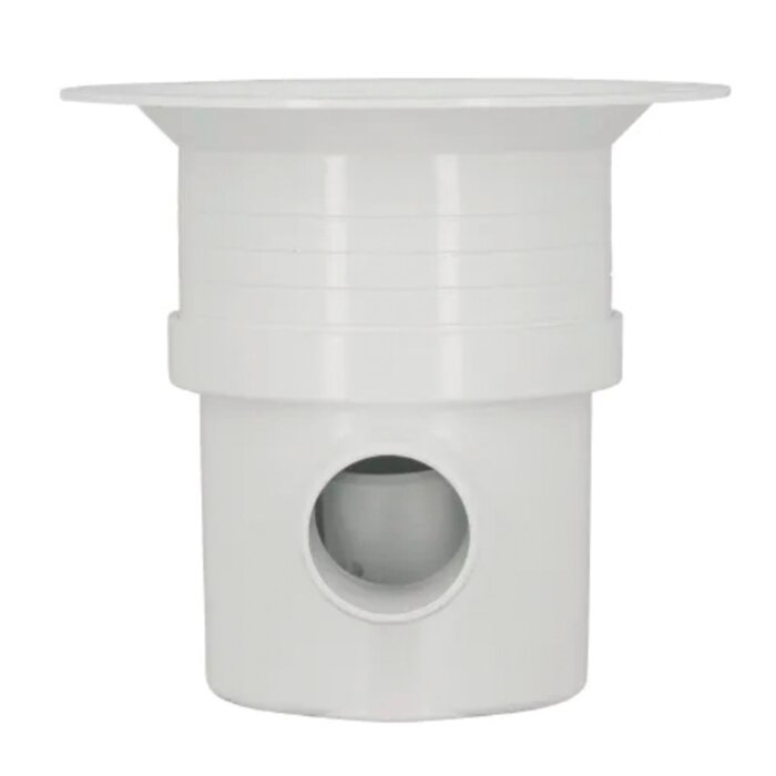 Siphon de sol – NICOLL – Sols souples - Sortie verticale ou horizontale - Ø50 mm-3