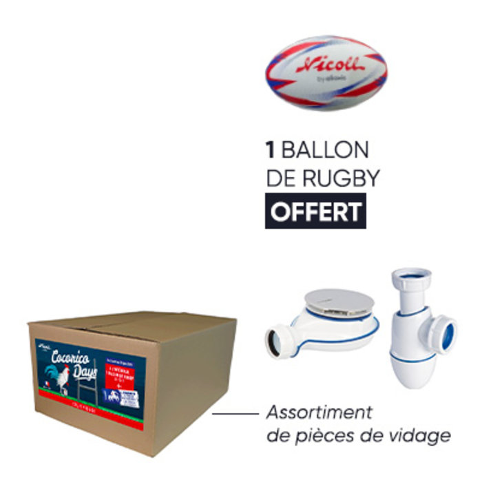 Colis Vidage Sanitaire - NICOLL - Assortiment vidage + 1 ballon OFFERT-1