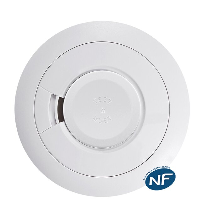Détecteur de fumée DAAF - EI ELECTRONICS - Avec pile remplaçable 3 V-1