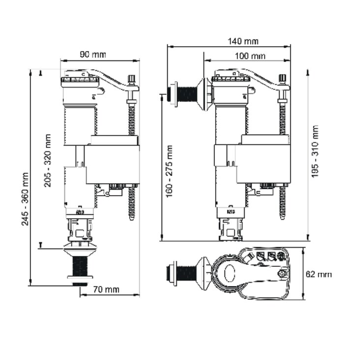 Robinet flotteur - SX - Dubourgel - Hydraulique - Multiposition-1