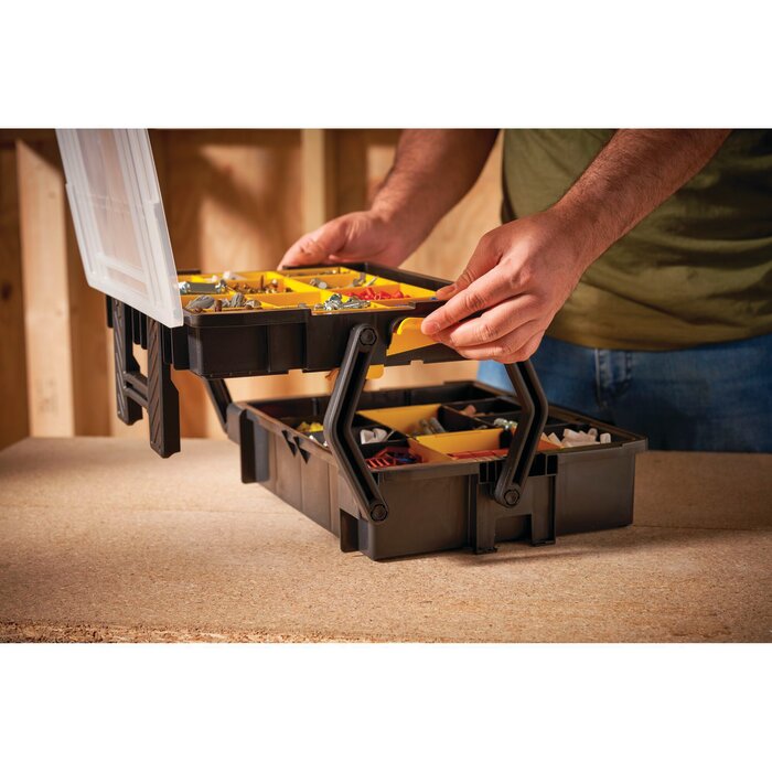 Organiseur multi-niveaux – STANLEY – SortMaster double niveau modulable-6
