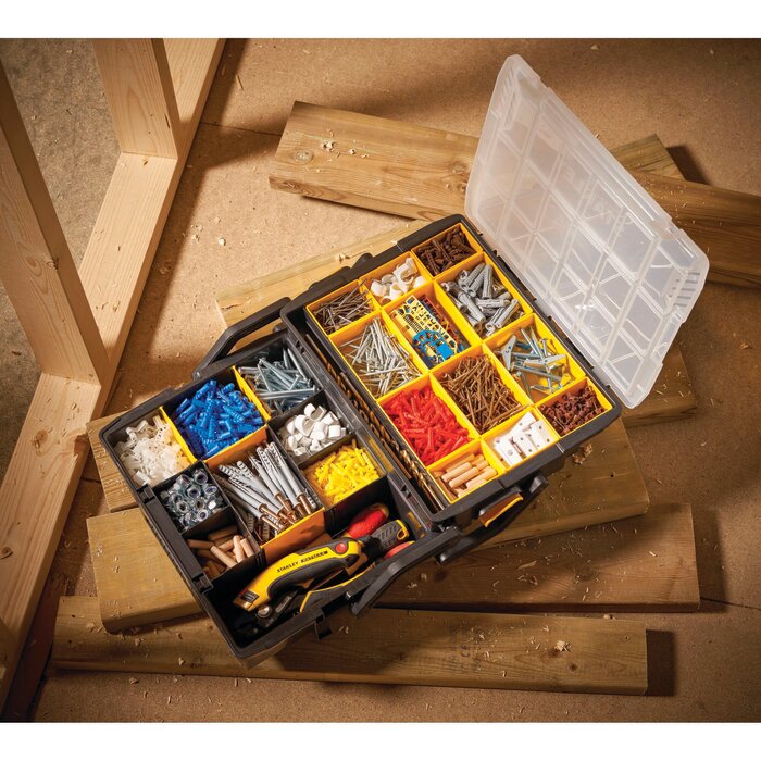 Organiseur multi-niveaux – STANLEY – SortMaster double niveau modulable-7