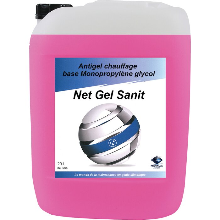 Antigel Chauffage - PROGALVA - Net Gel Sanit  - Bidon 20L-1