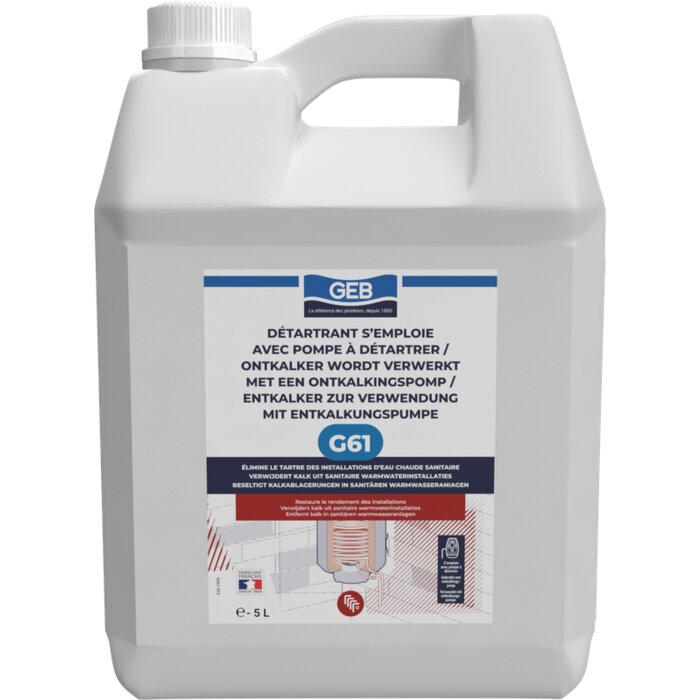 Détartrant chaudières - GEB61 - Geb-2