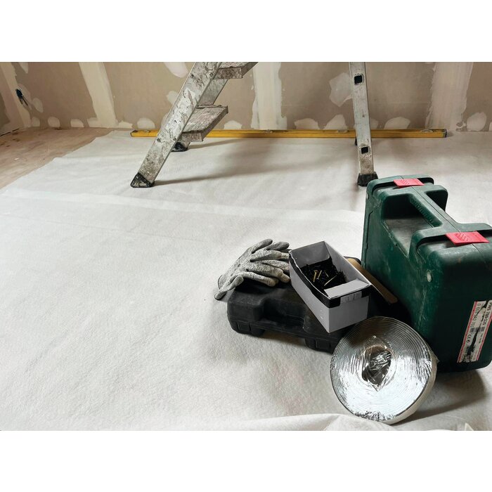 Bâche de protection sol chantier – TRAMICO – Polyprotec Basic – 1000 mm × 25 m - antiglisse étanche-4
