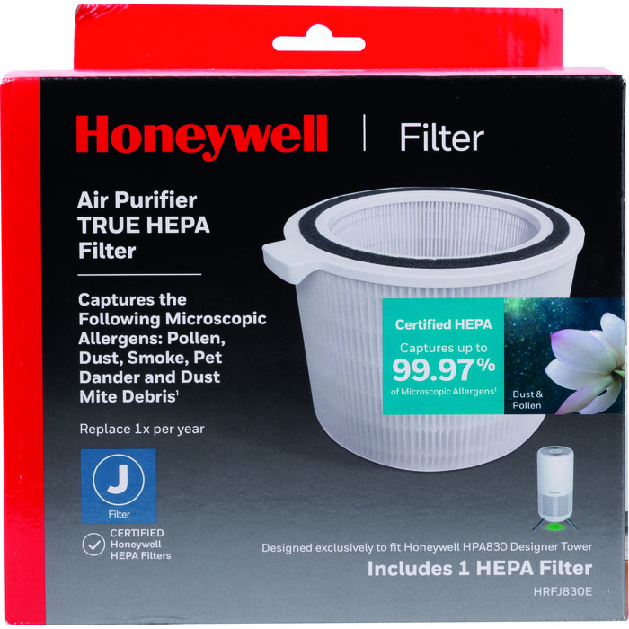 Préfiltre charbon pour purificateur d'air - HPA830WE4 - Honeywell - A découper-2