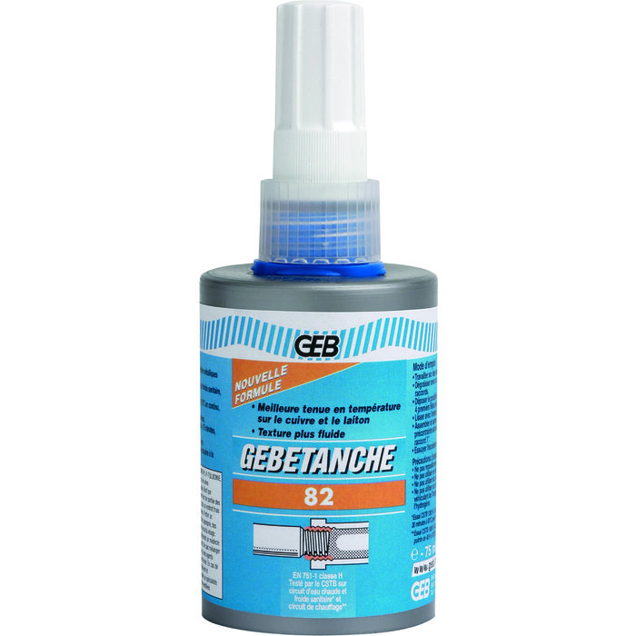 Résine d'étanchéité anaérobie - Gebetanche - GEB - 75 ml