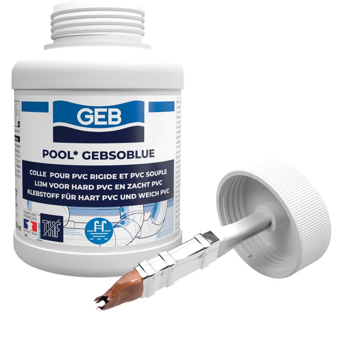 Colle PVC piscine - GEB - POOL GEBSOBLUE - Gel bleu - 250 ml-2