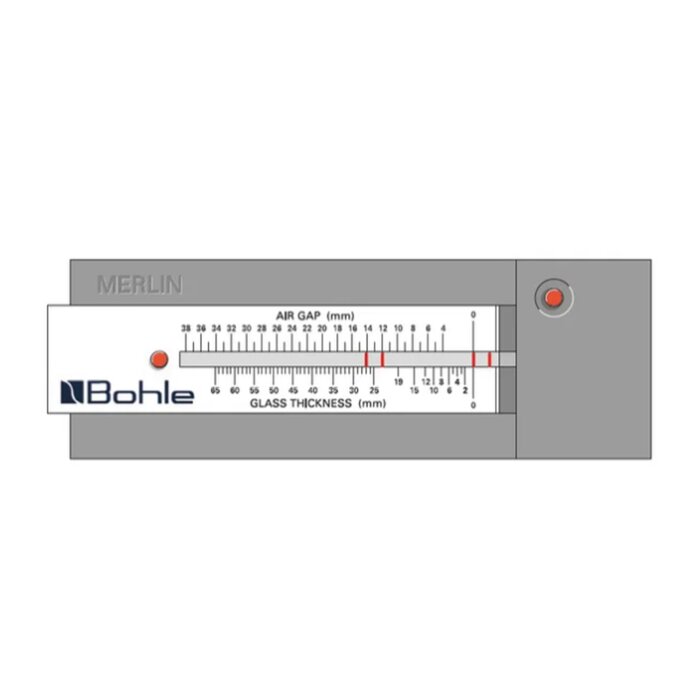 Analyseur de vitrage laser - BOHLE - Merlin Laser - Noir-1