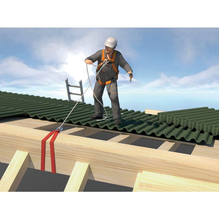 Kit antichute spécifique toiture - DELTA PLUS - Delta Plus - 2 points d'accrochage-2